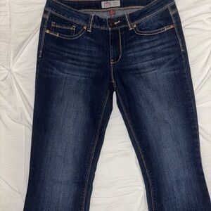 LEI Women's Indigo Boot Cut Jeans